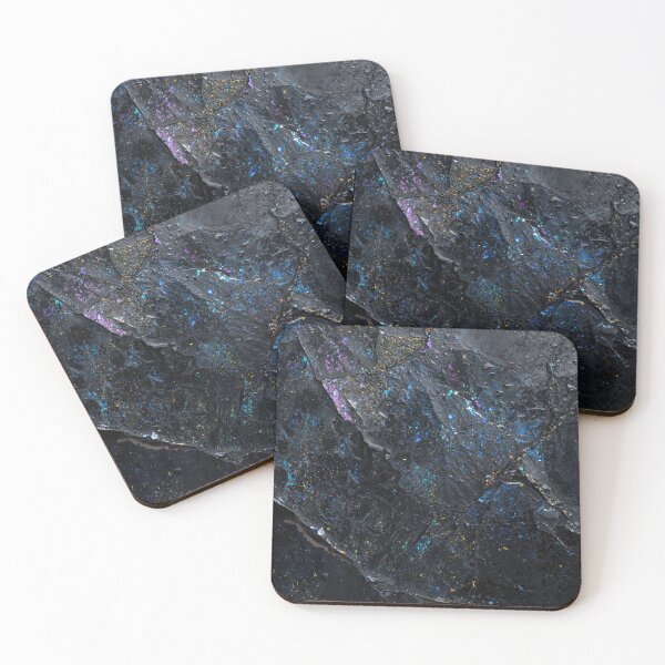 Item preview, Iridescent Dark Stone Texture Glow designed and sold by SurfaceCraft Studio.
