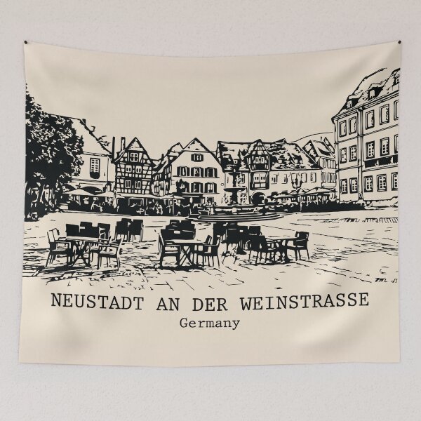 Item preview, Neustadt an der Weinstraße - Germany designed and sold by Lakeric Cityscapes.