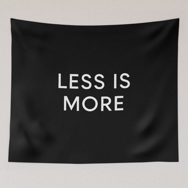 Item preview, Less Is More designed and sold by SignumShop.