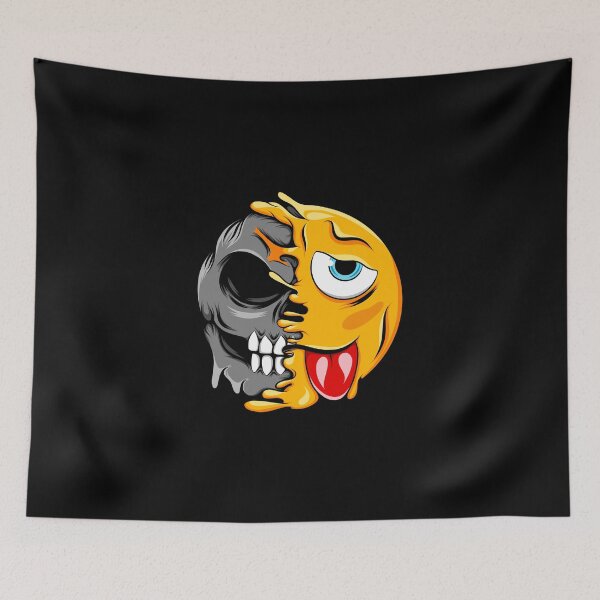 Item preview, Relaxed gothic emoji designed and sold by Joncasmiart.