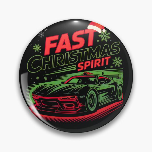 Item preview, Fast Christmas Spirit – Racing Car Holiday Design designed and sold by DK-ONE.