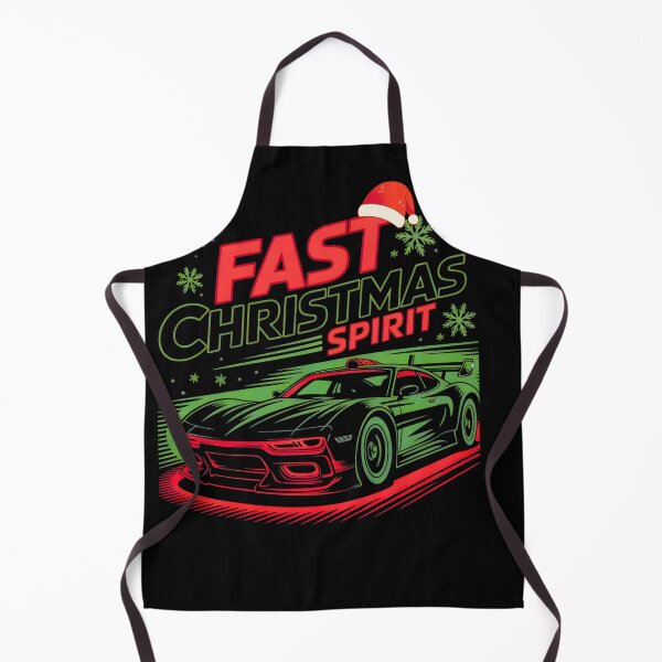 Item preview, Fast Christmas Spirit – Racing Car Holiday Design designed and sold by DK-ONE.