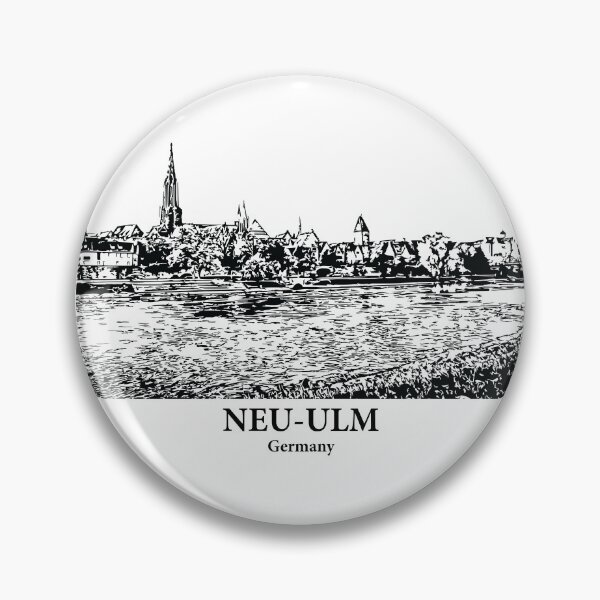 Item preview, Neu-Ulm - Germany designed and sold by Lakeric Cityscapes.