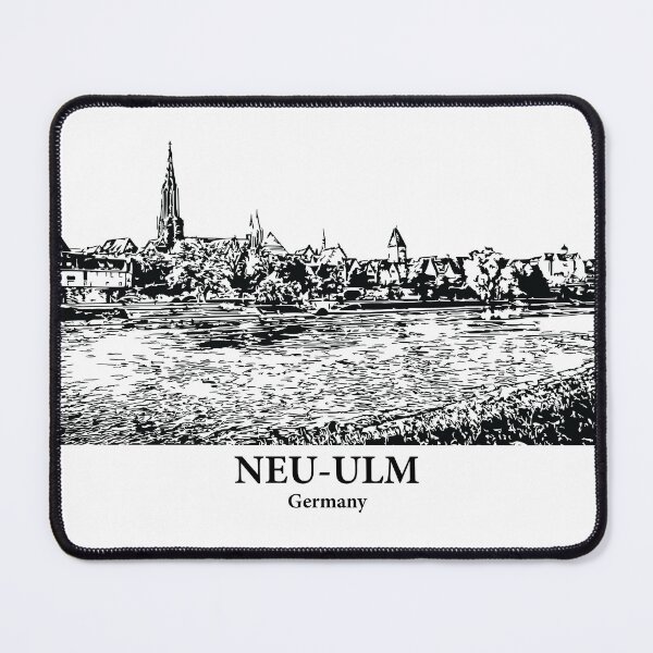 Item preview, Neu-Ulm - Germany designed and sold by Lakeric Cityscapes.