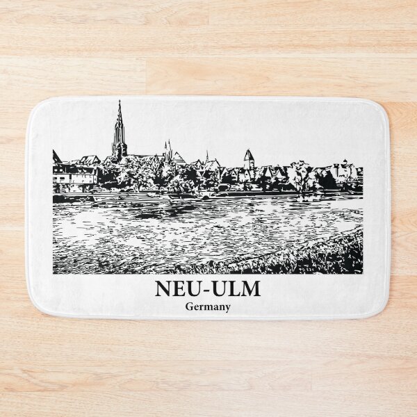 Item preview, Neu-Ulm - Germany designed and sold by Lakeric Cityscapes.