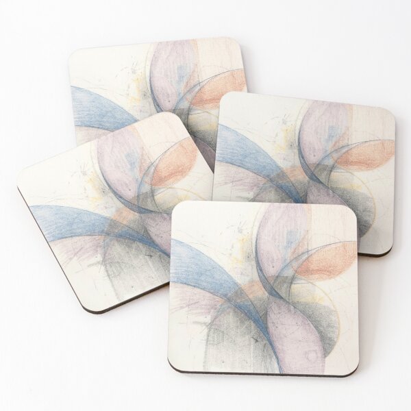 Item preview, Soft Pastel Curve Abstraction designed and sold by Harmonic_Layers.