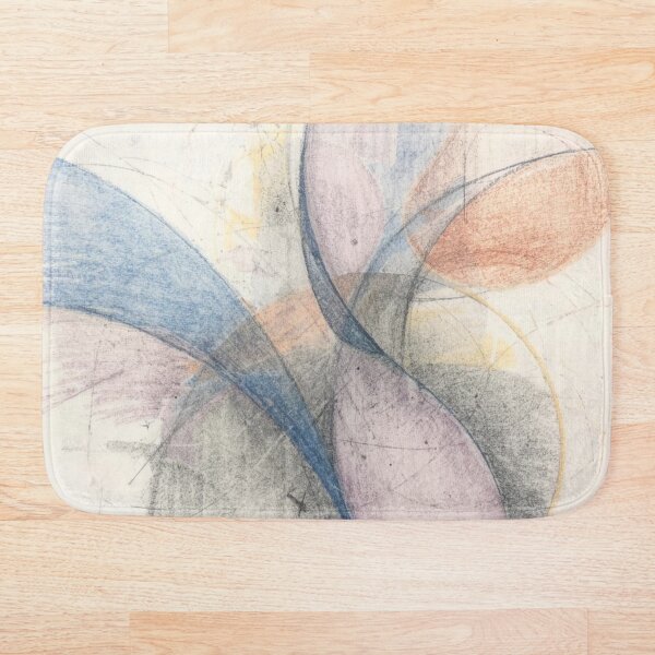Aperçu de l'œuvre Abstraction de courbes pastel douces créée et vendue par Harmonic_Layers.