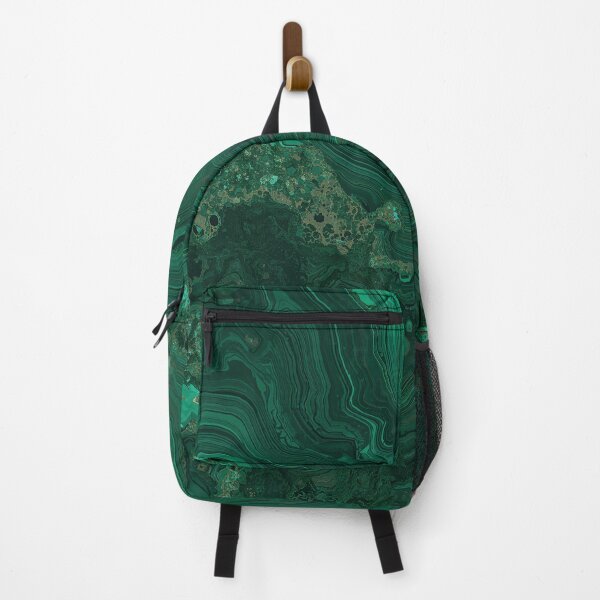 Item preview, Deep Green Malachite Gemstone Flow Texture designed and sold by SurfaceCraft Studio.