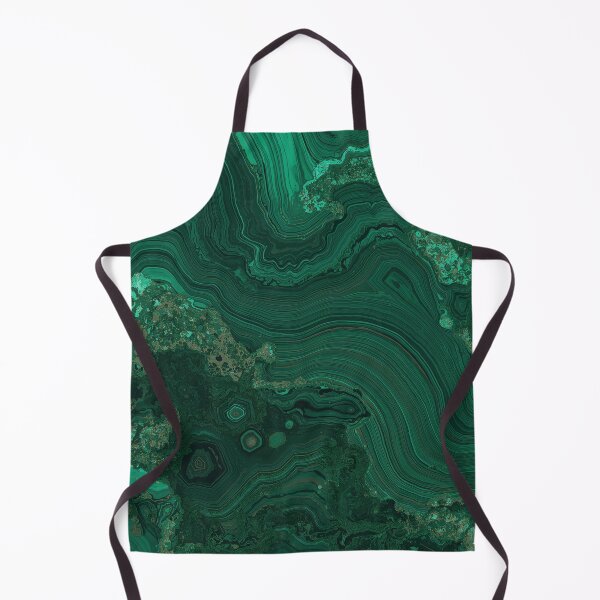 Item preview, Deep Green Malachite Gemstone Flow Texture designed and sold by SurfaceCraft Studio.