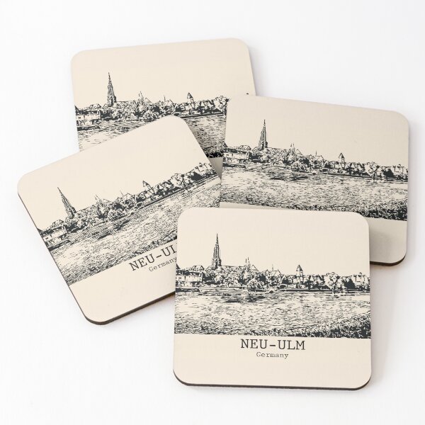 Item preview, Neu-Ulm - Germany designed and sold by Lakeric Cityscapes.