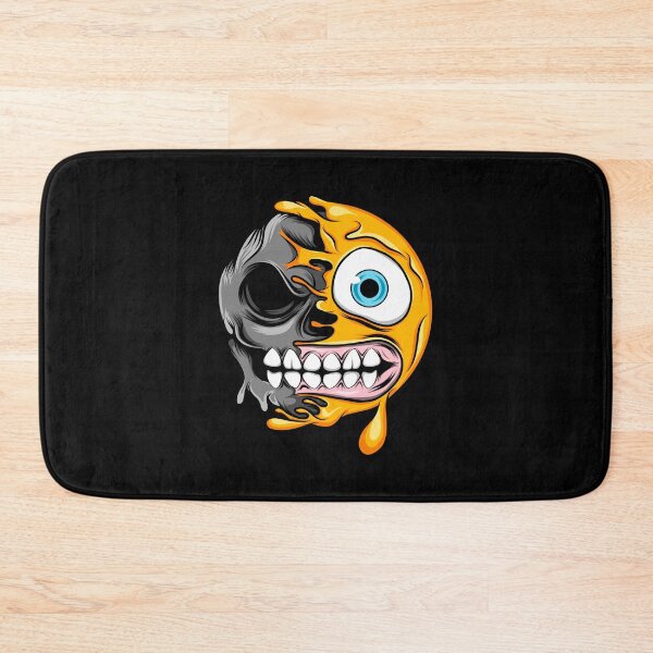 Item preview, Surprised and terrified gothic emoji designed and sold by Joncasmiart.