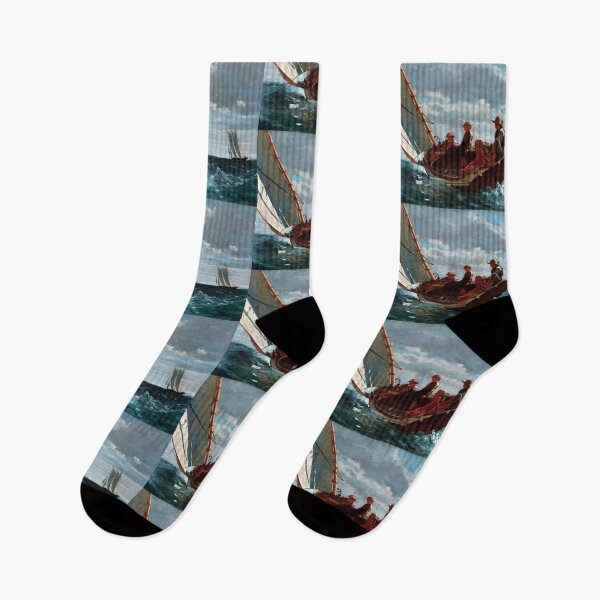 Item preview, Winslow Homer - Breezing Up designed and sold by Jon-Baran.