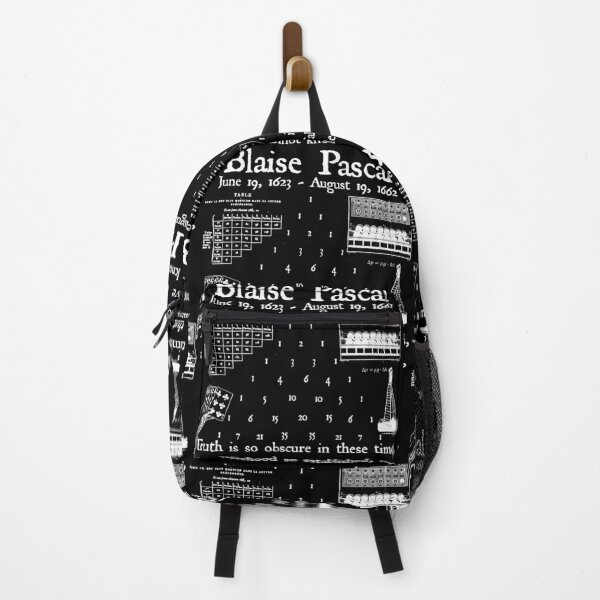 Item preview, Nerdy Vintage Blaise Pascal Quote Truth is so Obscure Math Science Teacher White Text designed and sold by MathWare MathClips.