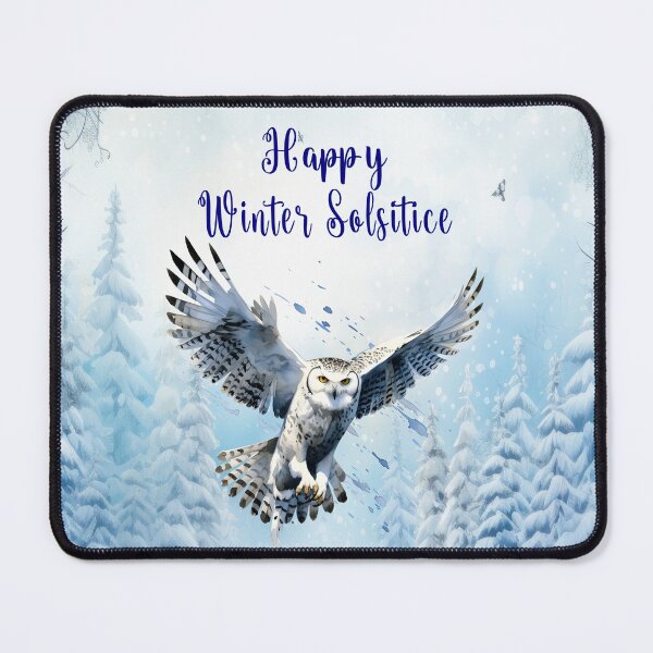 Item preview, Enchanted Snow Owl – Winter Solstice Flight designed and sold by MysticOzzy.