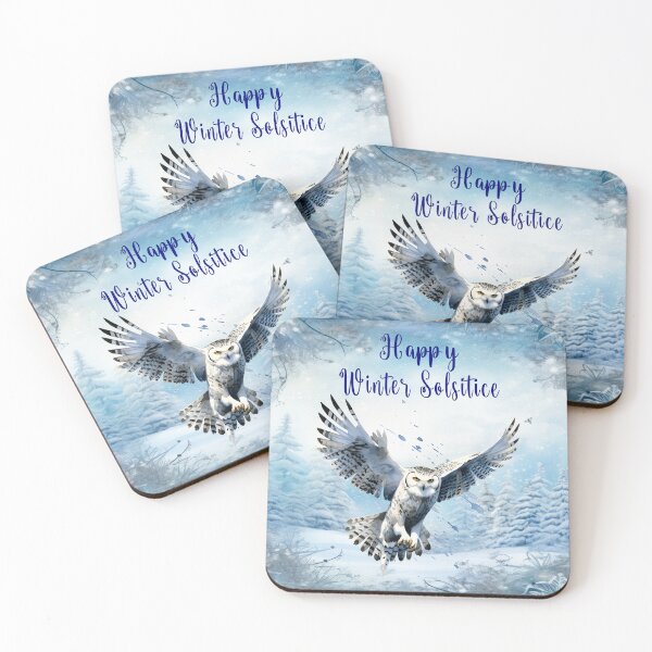 Item preview, Enchanted Snow Owl – Winter Solstice Flight designed and sold by MysticOzzy.