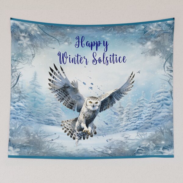 Item preview, Enchanted Snow Owl – Winter Solstice Flight designed and sold by MysticOzzy.