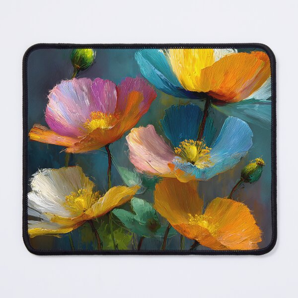 Item preview, Harmonious Floral Abstraction in Bright Colors designed and sold by daila70.