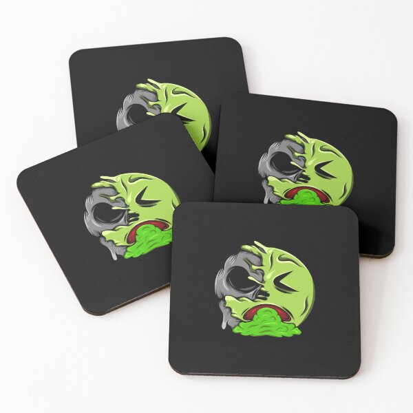 Item preview, Gothic vomit emoji designed and sold by Joncasmiart.