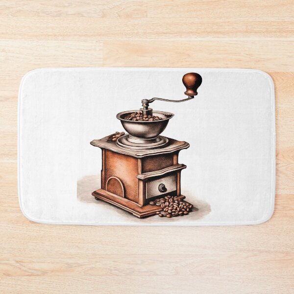 Item preview, Vintage Copper Coffee Grinder Art Print designed and sold by LanaGustavsson.