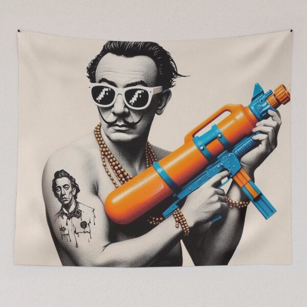Item preview, Dali Lama Drama: Splashin’ in the Streets of Surreality designed and sold by Print Fiction.