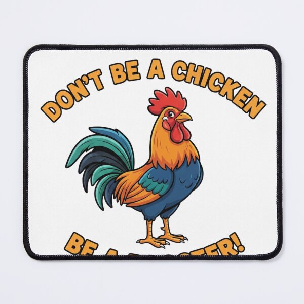 Item preview, Don't Be a Chicken Be a Rooster Design | Funny Farm Quote Gift designed and sold by Anaya Prints .