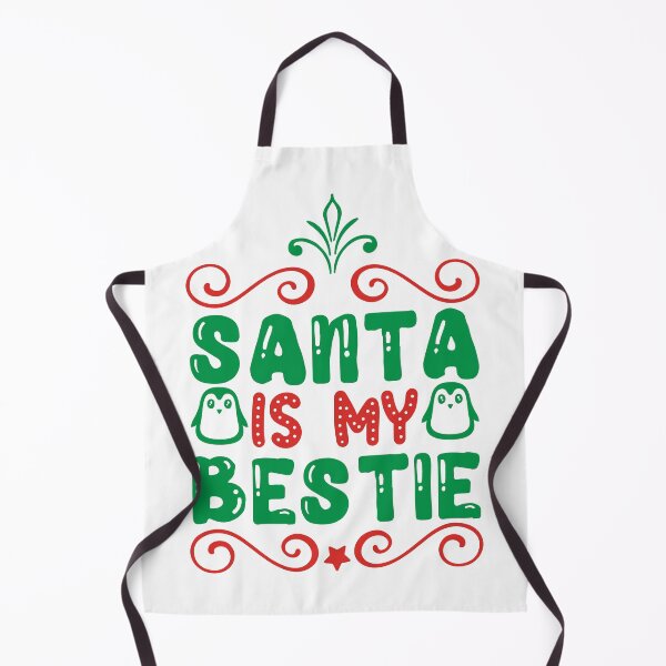Item preview, Santa Is My Bestie - Cute Christmas Best Friend Slogan designed and sold by FuzionRaptor.