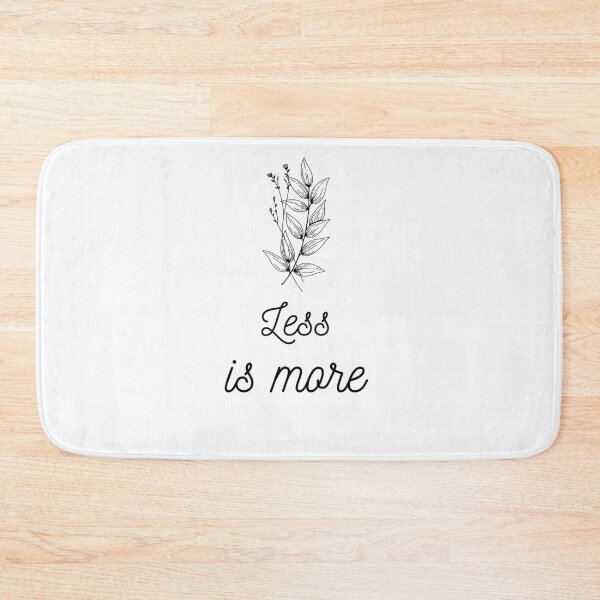 Item preview, LESS IS MORE  designed and sold by Cute and Funny.
