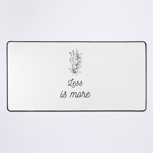 Item preview, LESS IS MORE designed and sold by Cute and Funny.