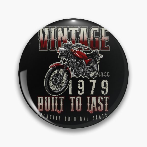 Item preview, Vintage Motorcycle Bikers Motorbike Birthday 1979 designed and sold by JRRTs.