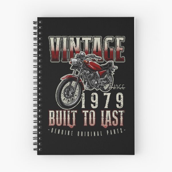 Item preview, Vintage Motorcycle Bikers Motorbike Birthday 1979 designed and sold by JRRTs.
