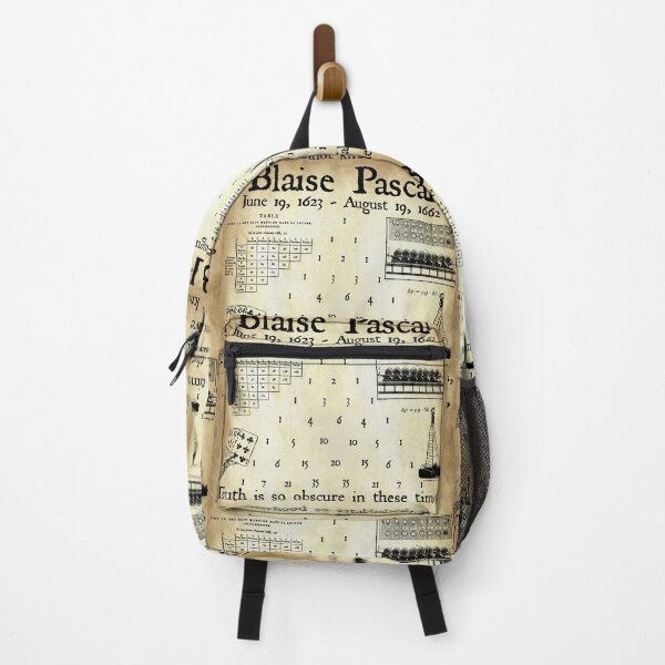 Item preview, Nerdy Vintage Blaise Pascal Quote Truth is so Obscure Math Science Teacher Parchment Text designed and sold by MathWare MathClips.