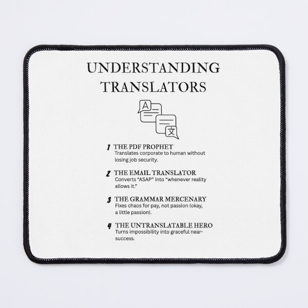 Item preview, Translator Appreciation Shirt – Insider Linguistics Humor designed and sold by PsyFlow35.