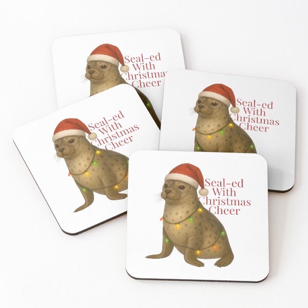 Item preview, Christmas Seal – Seal-ed With Christmas Cheer designed and sold by SVALANART.