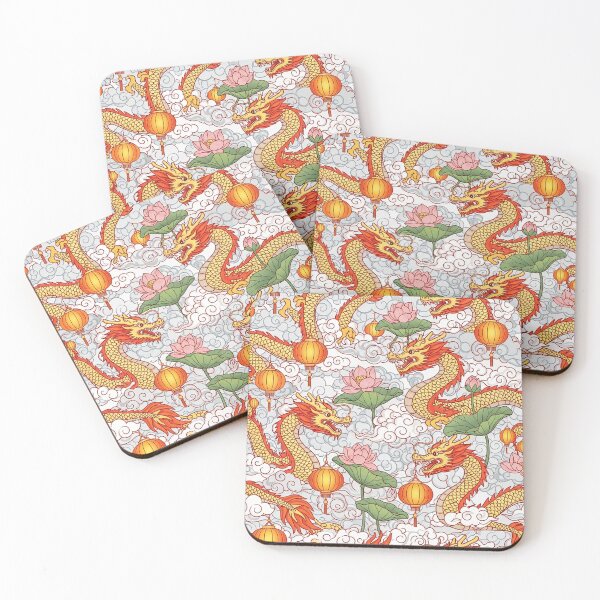 Item preview, Celestial Chinese Dragon Pattern designed and sold by MySignatureItems.