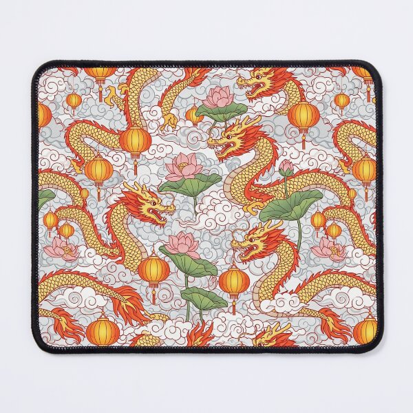 Item preview, Celestial Chinese Dragon Pattern designed and sold by MySignatureItems.