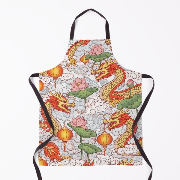 Item preview, Celestial Chinese Dragon Pattern designed and sold by MySignatureItems.