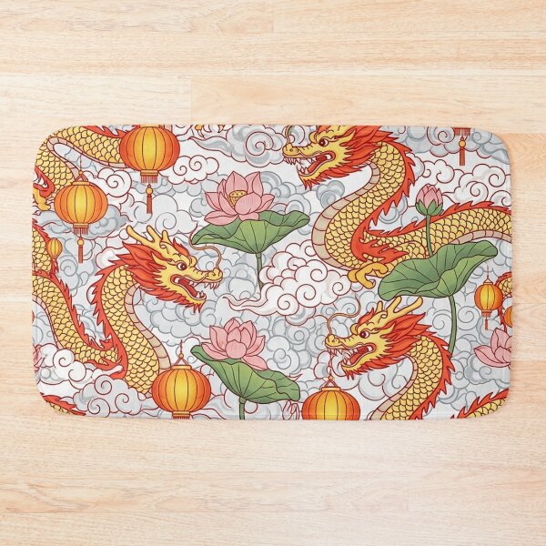 Item preview, Celestial Chinese Dragon Pattern designed and sold by MySignatureItems.
