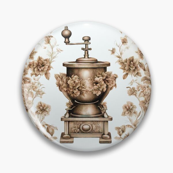 Item preview, Vintage Copper Coffee Grinder Art Print designed and sold by LanaGustavsson.