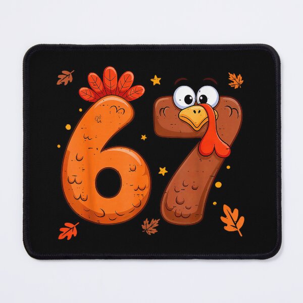 Item preview, Funny 67 Meme Turkey Day Shirt – Trending Six Seven Turkey Thanksgiving Humor designed and sold by NuralsArt.