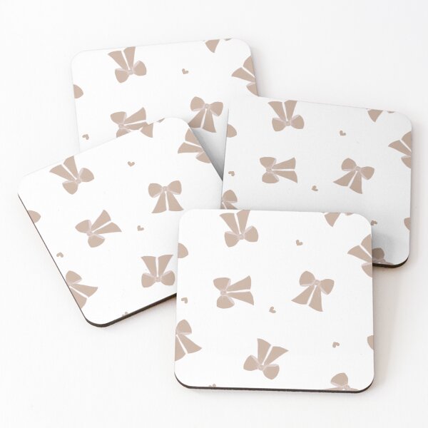 Item preview, Bows - Keepsake - white dark tan designed and sold by Stephanie Fiona Design.