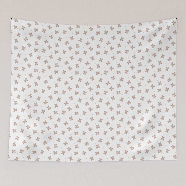 Item preview, Bows - Keepsake - white dark tan designed and sold by Stephanie Fiona Design.