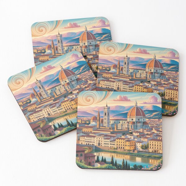 Item preview, Сityscape of Florence. designed and sold by Lilashakti ⭐️ ⭐️ ⭐️ ⭐️ ⭐️.