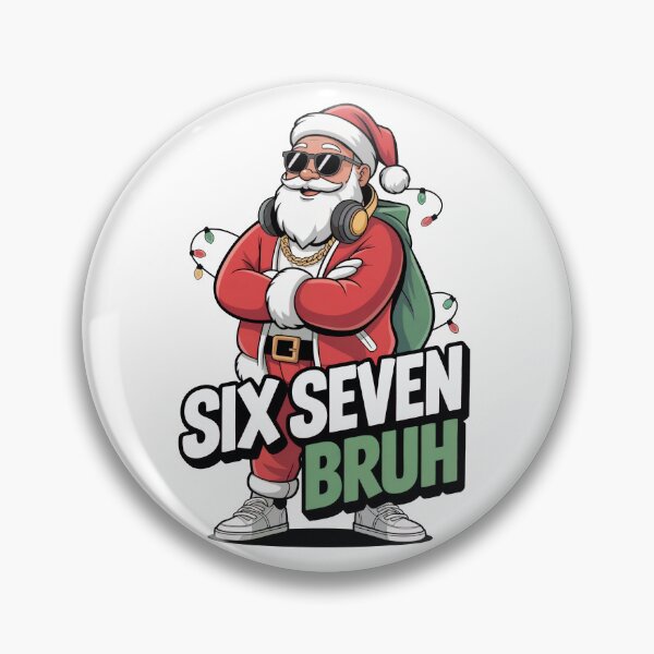 Item preview, Six Seven Bruh Santa Christmas 67 designed and sold by J-Style-Design.