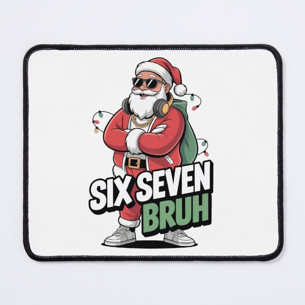 Item preview, Six Seven Bruh Santa Christmas 67 designed and sold by J-Style-Design.