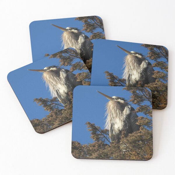 Item preview, Great Blue Heron High Above designed and sold by WonderingNature.