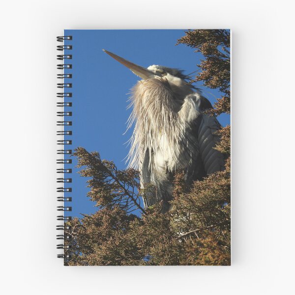 Item preview, Great Blue Heron High Above designed and sold by WonderingNature.