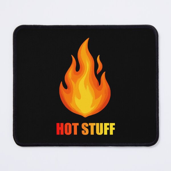 Item preview, HOT STUFF in black designed and sold by ONWA Designs.