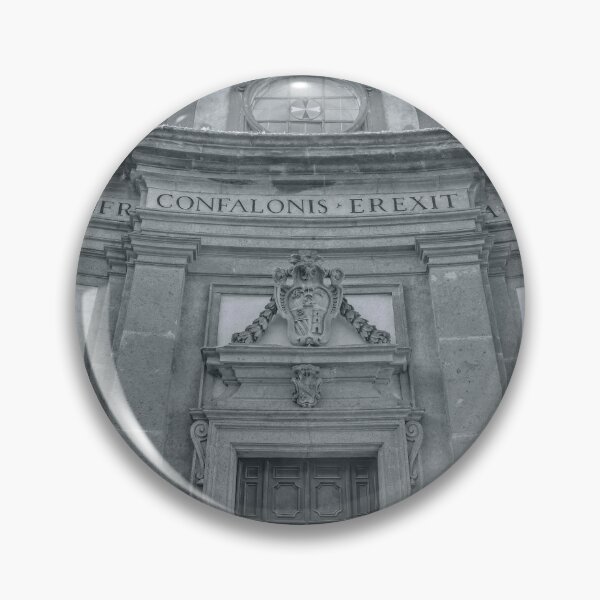 Item preview, Chiesa di S Giovanni Battista Viterbo Italy Artistic BW designed and sold by PhotoArt by Joan Carroll.