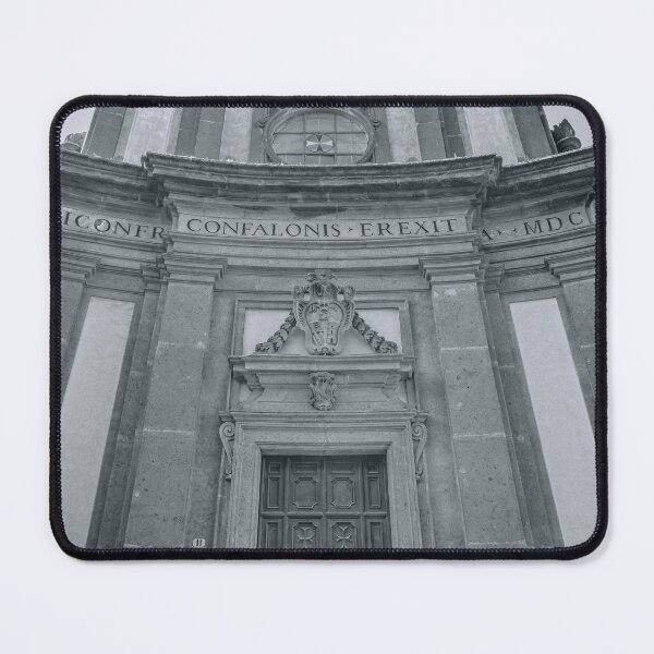 Item preview, Chiesa di S Giovanni Battista Viterbo Italy Artistic BW designed and sold by PhotoArt by Joan Carroll.