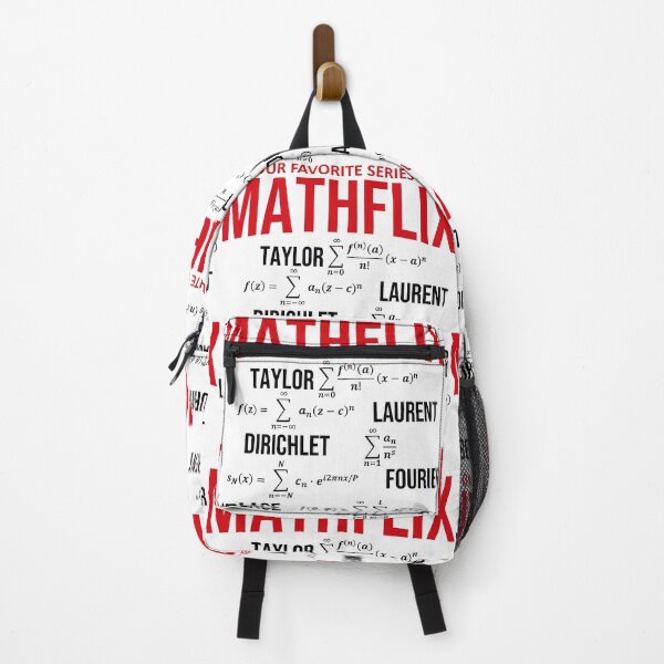 Item preview, Funny Nerdy Your Favorite Series Taylor Laurent Dirichlet Fourier Laplace Hilbert on Mathflix  Math Teacher Black Text designed and sold by MathWare MathClips.